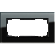 Рамка Glass C 1 пост в черном цвете