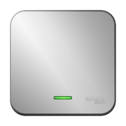 Розетка с рамкой компьютерная RJ45 Cat.5e (UTP) одинарная цвет алюминий