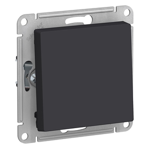 Кнопка с Н.О. контактом одноклавишная цвет карбон