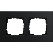 Рамка Glass C 1 пост в черном цвете