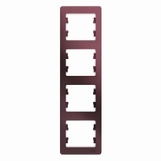 Розетка USB двойная цвет баклажановый