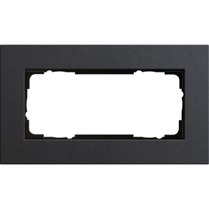 Рамка 2 поста в антрацитовом цвете
