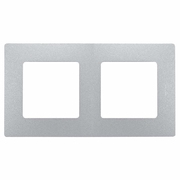 Розетка USB двойная цвет алюминий
