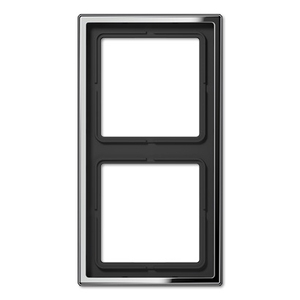 Рамка 2 поста в цвете хром