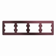 Розетка USB двойная цвет баклажановый