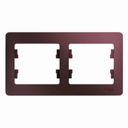 Розетка USB двойная цвет баклажановый