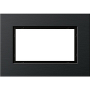 Рамка Glass C 1 пост в черном цвете