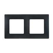 Розетка USB двойная цвет антрацит